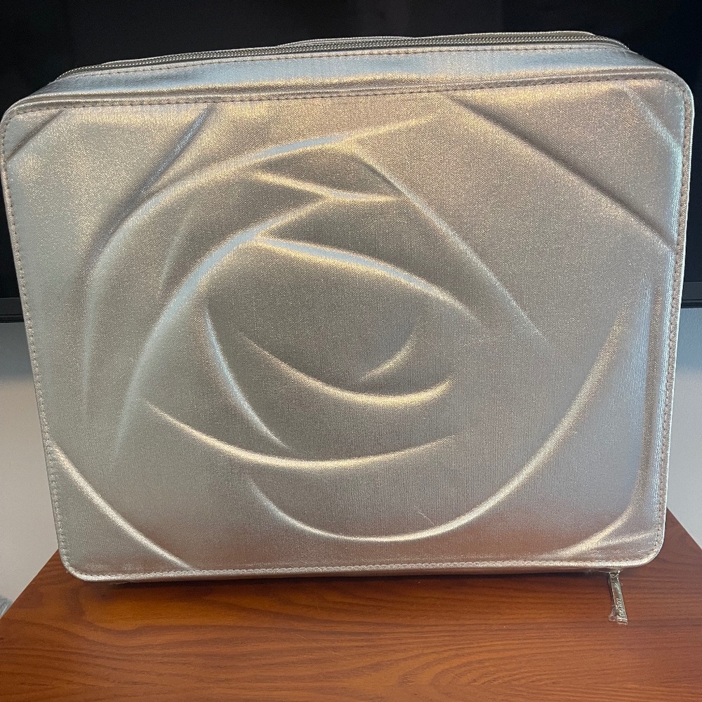 Lancome Brand New Makeup Bag- Shimmery Gold